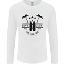 Live Love Dive Funny Scuba Diving Diver Mens Long Sleeve T-Shirt White