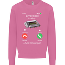 Liverpool Is Calling Funny Football Mens Sweatshirt Jumper Azalea