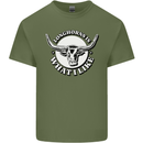 Longhorns is What I Like Cow Cattle Mens Cotton T-Shirt Tee Top Military Green