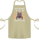 Lorry Driver You Work 9-5? Truck Funny Cotton Apron 100% Organic Khaki