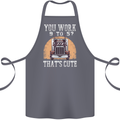 Lorry Driver You Work 9-5? Truck Funny Cotton Apron 100% Organic Steel