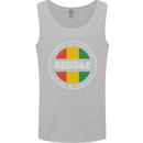Love Peace Reggae Music Mens Vest Tank Top Sports Grey