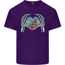 Love the Desert Safari Sand Cruising Mens Cotton T-Shirt Tee Top Purple
