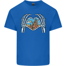 Love the Desert Safari Sand Cruising Mens Cotton T-Shirt Tee Top Royal Blue