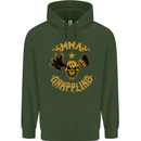 MMA Grappling Mixed Martial Arts UFC Mens 80% Cotton Hoodie Forest Green