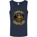 MMA Grappling Mixed Martial Arts UFC Mens Vest Tank Top Navy Blue