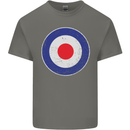 MOD Logo Scooter Biker RAF Royal Air Force Kids T-Shirt Childrens Charcoal