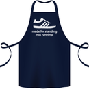 Made for Standing Not Walking Hooligan Cotton Apron 100% Organic Navy Blue