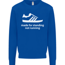 Made for Standing Not Walking Hooligan Kids Sweatshirt Jumper Royal Blue