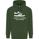 Made for Standing Not Walking Hooligan Mens 80% Cotton Hoodie Forest Green