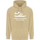 Made for Standing Not Walking Hooligan Mens 80% Cotton Hoodie Sand