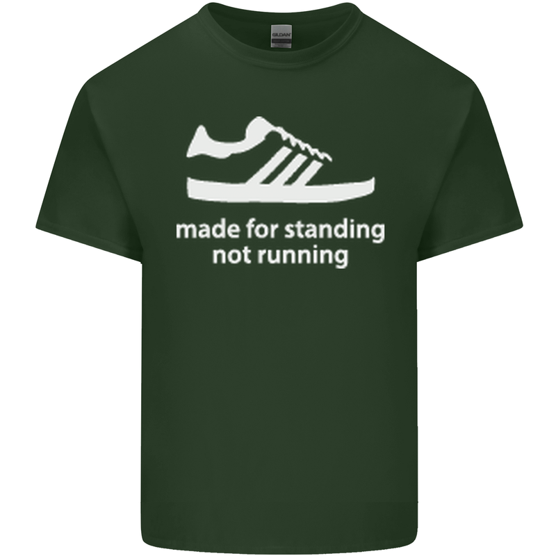 Made for Standing Not Walking Hooligan Mens Cotton T-Shirt Tee Top Forest Green