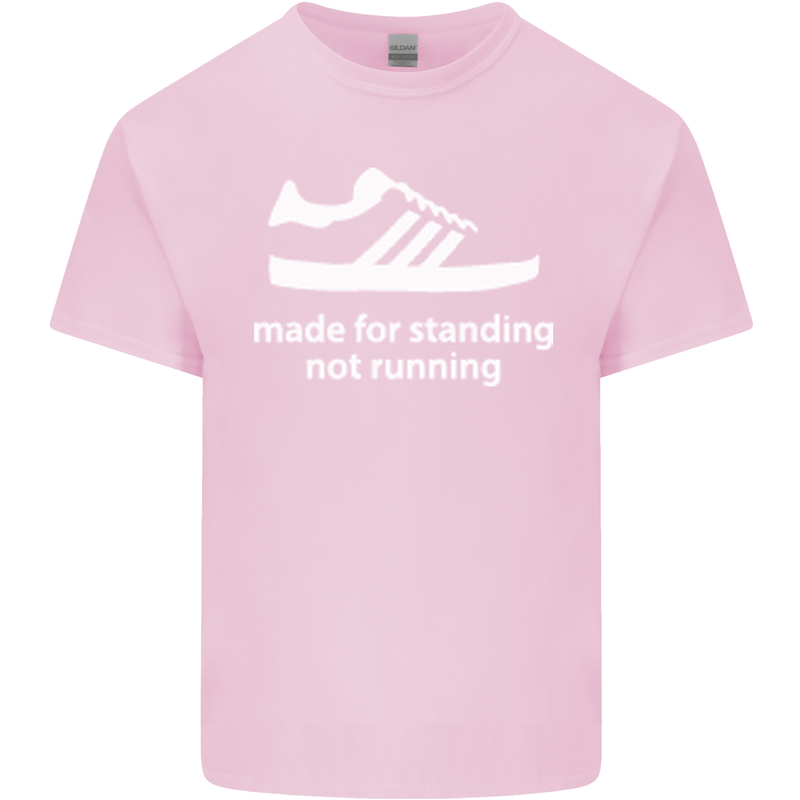 Made for Standing Not Walking Hooligan Mens Cotton T-Shirt Tee Top Light Pink