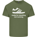 Made for Standing Not Walking Hooligan Mens Cotton T-Shirt Tee Top Military Green