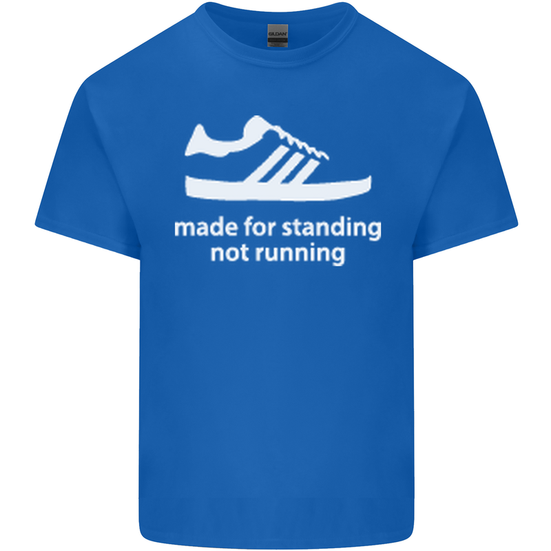 Made for Standing Not Walking Hooligan Mens Cotton T-Shirt Tee Top Royal Blue