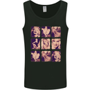 Marilyn Collage Celebrity Fashion Mens Vest Tank Top Black