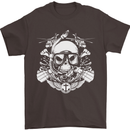 Marine Scuba Diver Navy Seals SBS Diving Mens T-Shirt Cotton Gildan Dark Chocolate