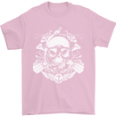 Marine Scuba Diver Navy Seals SBS Diving Mens T-Shirt Cotton Gildan Light Pink