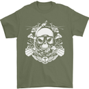 Marine Scuba Diver Navy Seals SBS Diving Mens T-Shirt Cotton Gildan Military Green