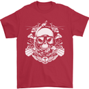 Marine Scuba Diver Navy Seals SBS Diving Mens T-Shirt Cotton Gildan Red