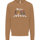 Masters of Rock Band Music Heavy Metal Mens Sweatshirt Jumper Caramel Latte