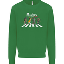 Masters of Rock Band Music Heavy Metal Mens Sweatshirt Jumper Irish Green