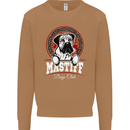 Mastiff Heart Funny Dog Mens Sweatshirt Jumper Caramel Latte