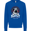 Mastiff Heart Funny Dog Mens Sweatshirt Jumper Royal Blue