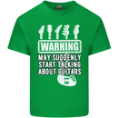 May Start Talking About Guitars Guitarist Mens Cotton T-Shirt Tee Top Irish Green
