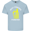 Me and Beer Best Friends Forever Funny Mens Cotton T-Shirt Tee Top Light Blue
