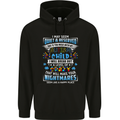 Mess With My Autism Child Autistic ASD Mens 80% Cotton Hoodie Black