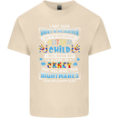 Mess With My Autism Child Autistic ASD Mens Cotton T-Shirt Tee Top Natural