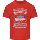 Mess With My Autism Child Autistic ASD Mens Cotton T-Shirt Tee Top Red