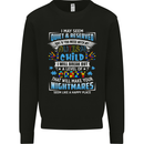 Mess With My Autism Child Autistic ASD Mens Sweatshirt Jumper Black