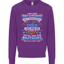Mess With My Autism Child Autistic ASD Mens Sweatshirt Jumper Purple