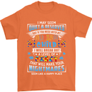 Mess With My Autism Child Autistic ASD Mens T-Shirt Cotton Gildan Orange