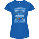 Mess With My Autism Child Autistic ASD Womens Petite Cut T-Shirt Royal Blue