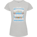 Mess With My Autism Child Autistic ASD Womens Petite Cut T-Shirt Sports Grey