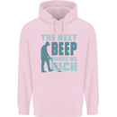 Metal Detecting The Next Beep Funny Childrens Kids Hoodie Light Pink
