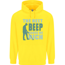 Metal Detecting The Next Beep Funny Childrens Kids Hoodie Yellow