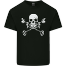 Metal Detector Skull Detecting Kids T-Shirt Childrens Black