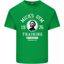 Micks Gym Training Boxing Boxer Box Kids T-Shirt Childrens Irish Green
