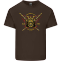 Mixed Martial Arts Fight Academy MMA Mens Cotton T-Shirt Tee Top Dark Chocolate