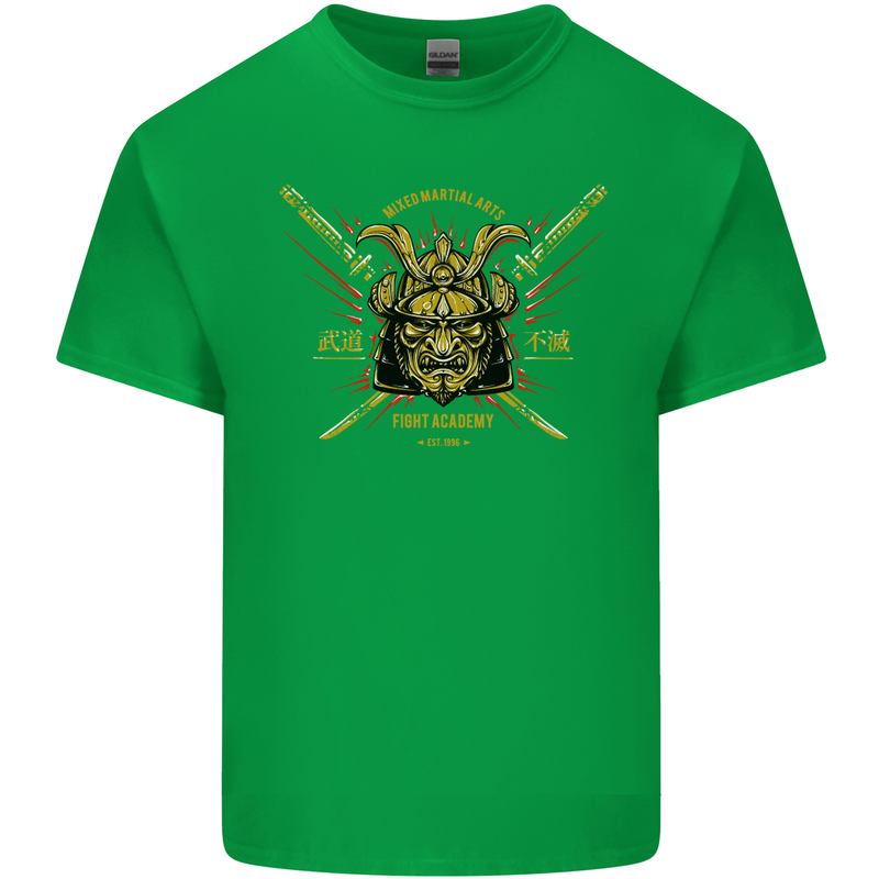Mixed Martial Arts Fight Academy MMA Mens Cotton T-Shirt Tee Top Irish Green