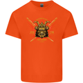 Mixed Martial Arts Fight Academy MMA Mens Cotton T-Shirt Tee Top Orange