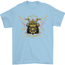 Mixed Martial Arts Fight Academy MMA Mens T-Shirt Cotton Gildan Light Blue