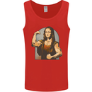 Mona Lifter Funny Gym Bodybuilding Workout Mens Vest Tank Top Red