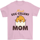 Mother's Day Easter Most Egg-cellent Mom Mens T-Shirt 100% Cotton Light Pink