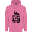 Motocross Bigger Toys Older Boys MotoX Mens 80% Cotton Hoodie Azelea
