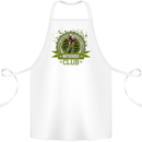 Motocross Club Dirt Bike MotoX Cotton Apron 100% Organic White